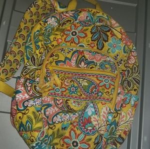 Vera Bradley backpack yellow